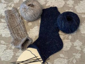 Socken stricken-für das Hospiz