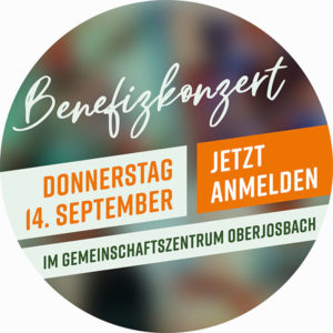 Benefizkonzert am 14.9.2023 in Oberjosbach