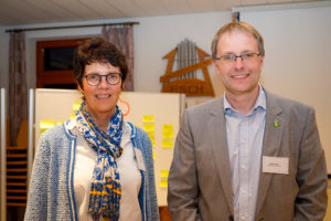 Dr. Doris Ahlers und Bürgermeister Markus Hies