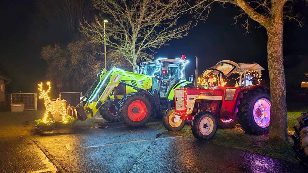 Lichterfahrt 2024 in Nieder-Oberrod und Kröftel