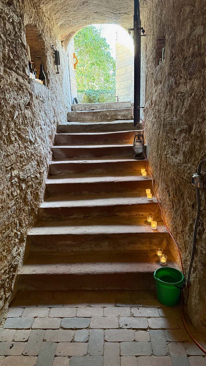 Genuss bei Kerzenschein im Gewölbekeller