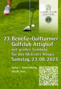 Benefiz-Golfturnier der Idsteiner Lions zugunsten des Hospizneubaus