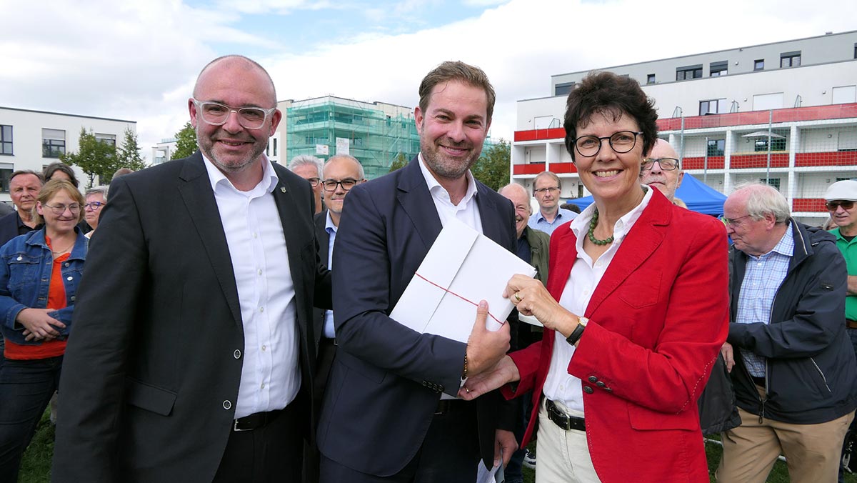 Spatenstich für das neue Hospiz in Idstein am 10.09.2025