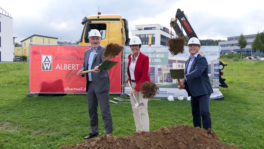 Spatenstich für das neue Hospiz in Idstein am 10.09.2025