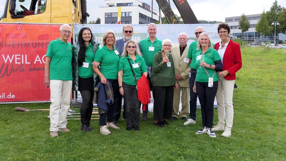Spatenstich für das neue Hospiz in Idstein am 10.09.2025