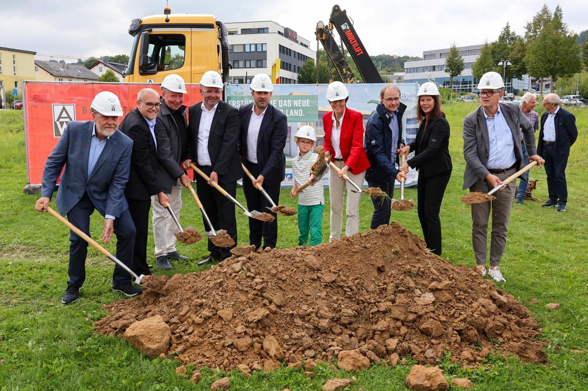Spatenstich für das neue Hospiz in Idstein am 10.09.2025