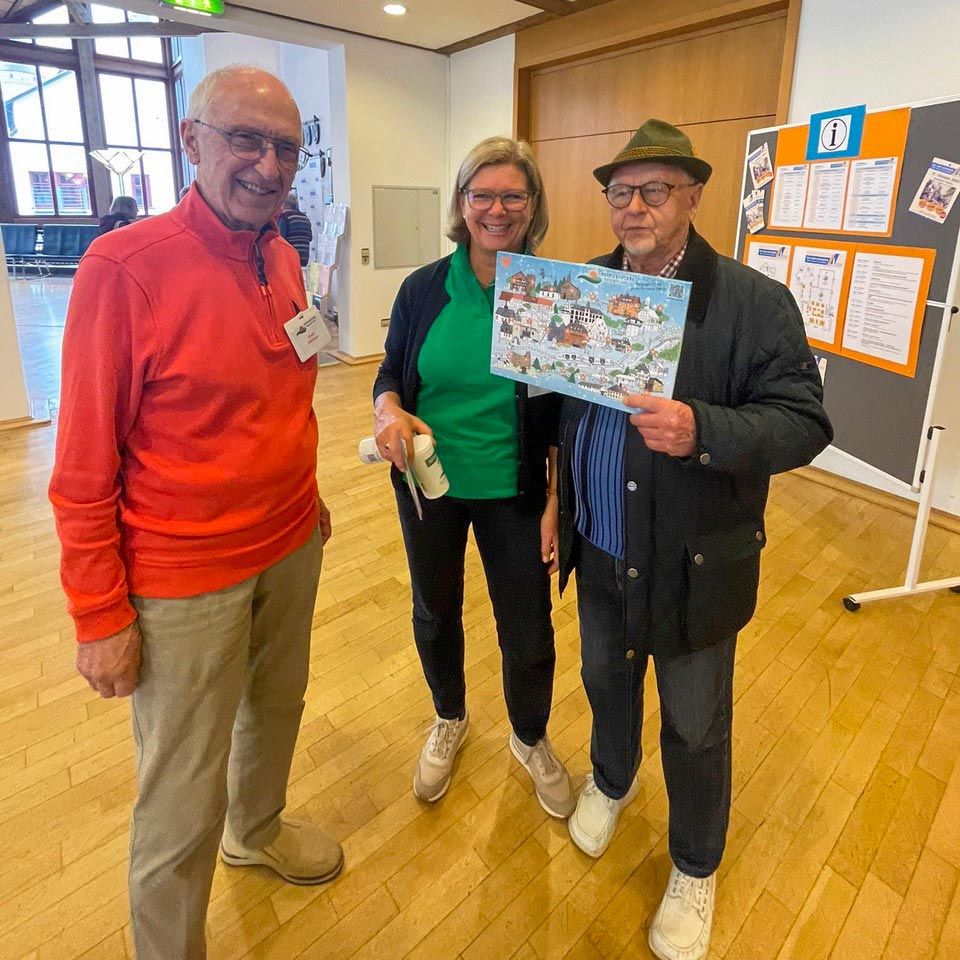 Unser Team beim Seniorentag in der Stadthalle Idstein