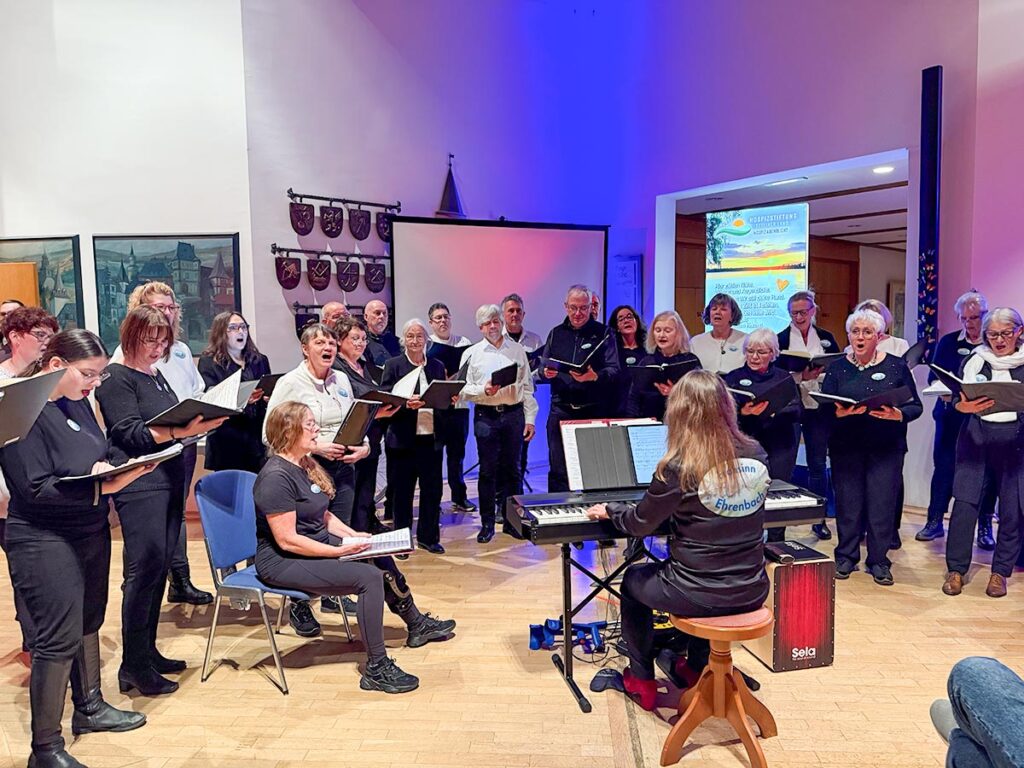 Musik vom Chor "Frohsinn"