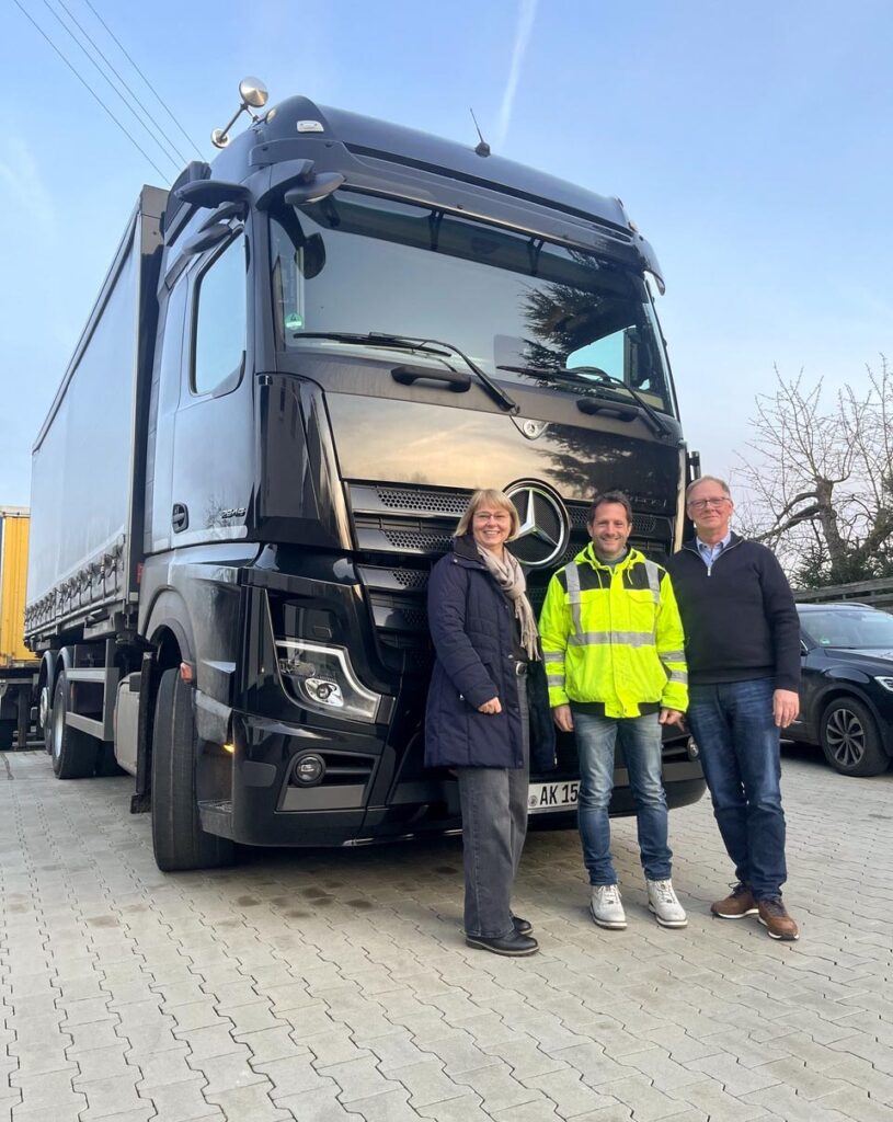 Fahrt mit dem 40-Tonner