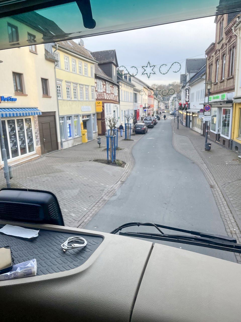 Fahrt mit dem 40-Tonner