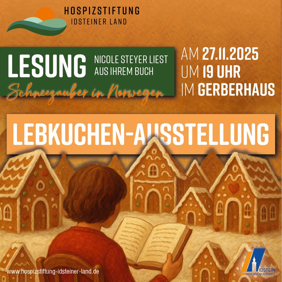 Lesung & Lebkuchenzauber im Gerberhaus Idstein