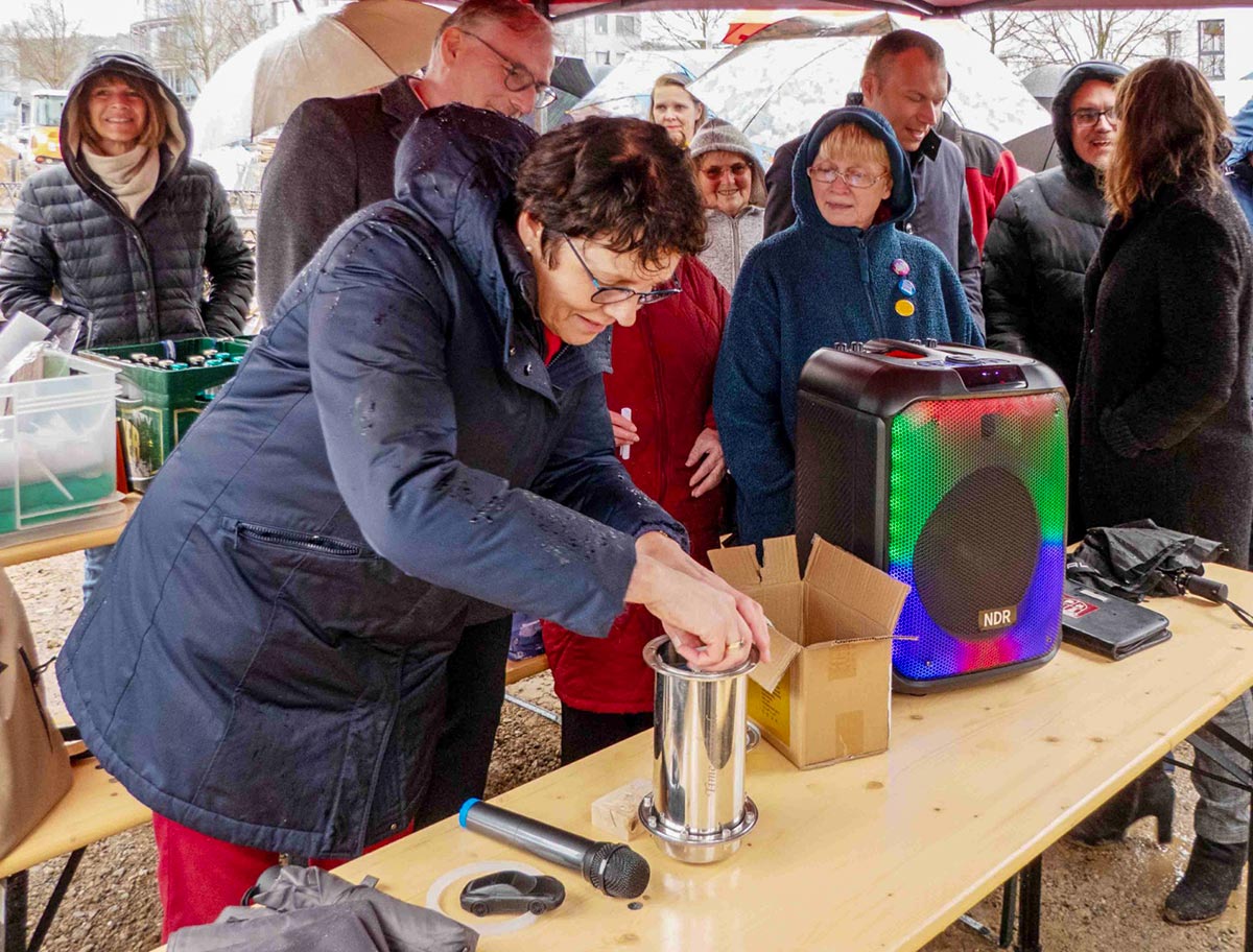 Grundsteinlegung am 25.03.2026