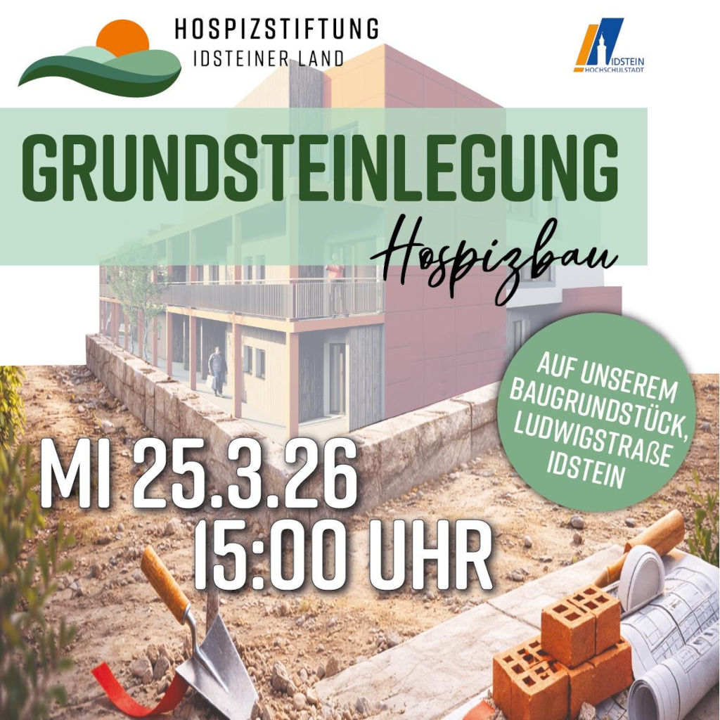 Hospizbau - Grundsteinlegung