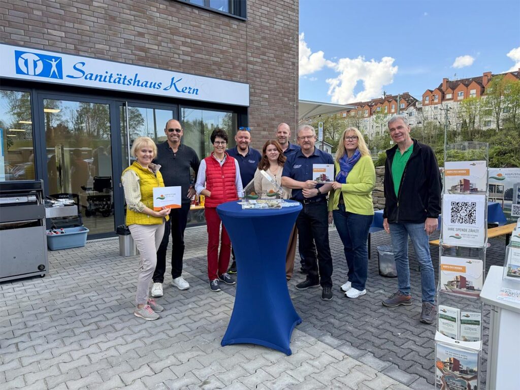 Sanitätshaus Kern unterstützt Hospiz-Projekt