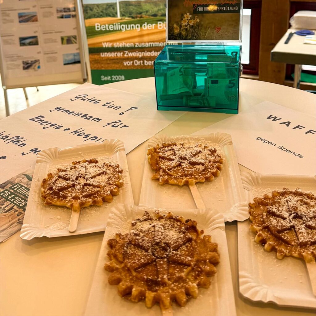 Leckere Geste – Waffeln für einen guten Zweck