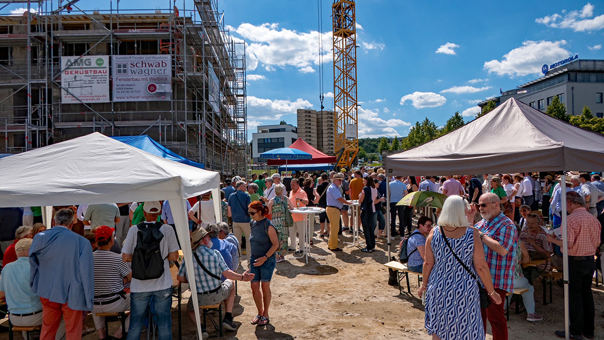 Richtfest des Hospizneubaus am 18.06.2026