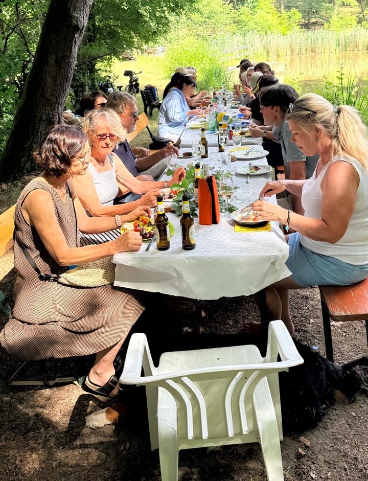 Teamevent im Wald