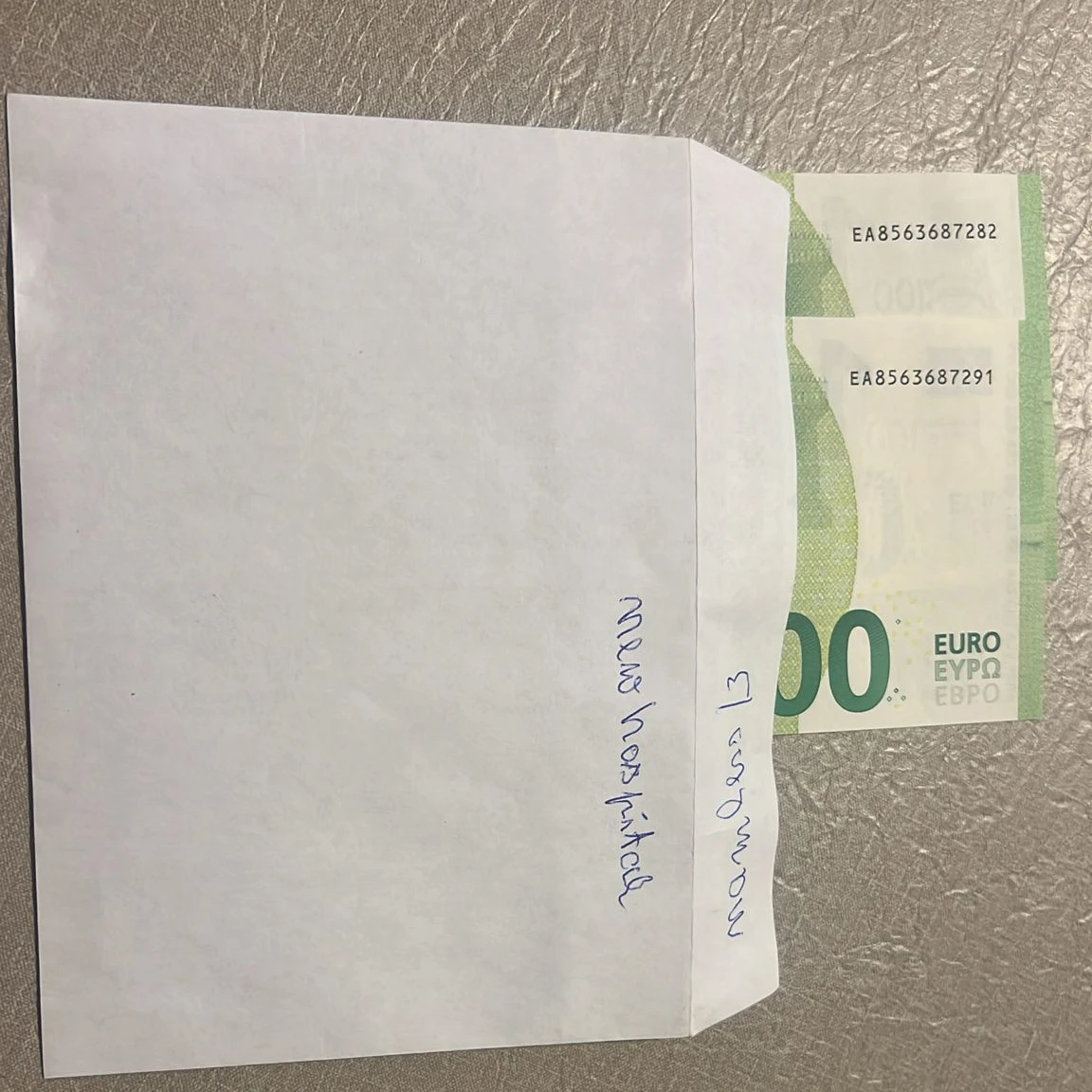 Anonyme Spendenbriefe