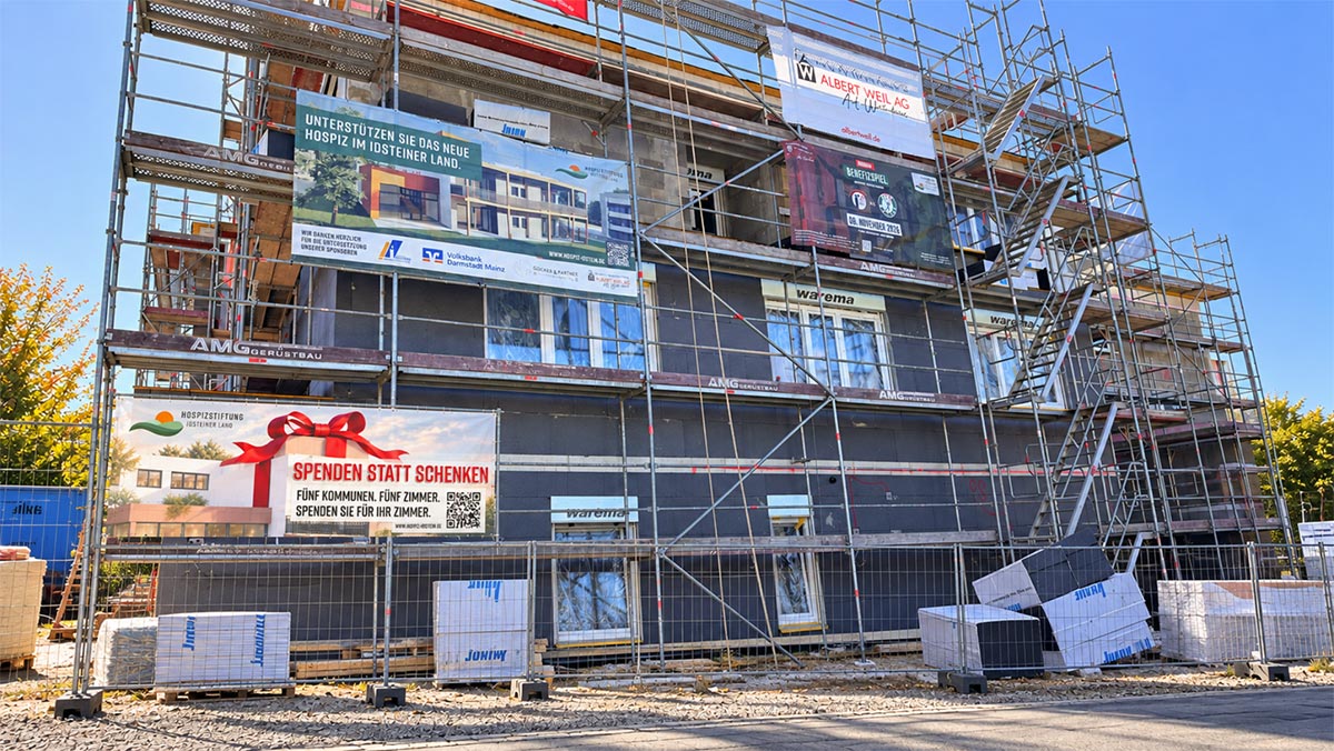 Was passiert gerade auf der Baustelle?