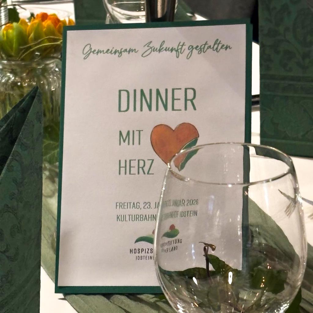 Hospizdinner – ein Abend des Dankes