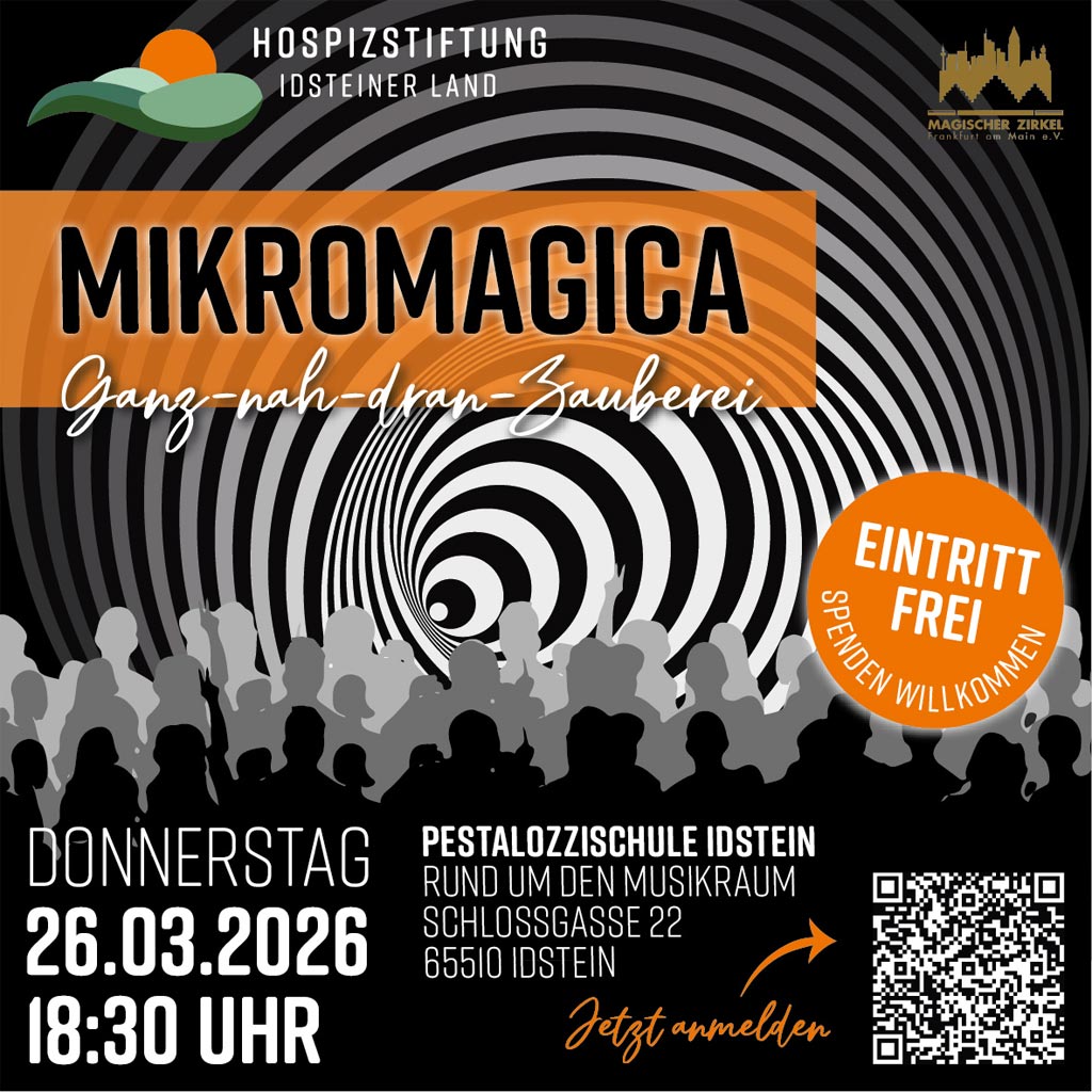 Magischer Zirkel aus Frankfurt zu Gast in der Pestalozzischule