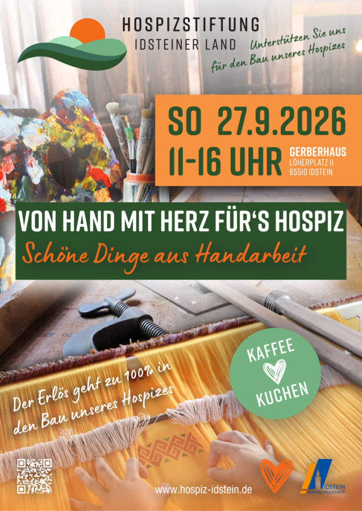 Schöne Dinge aus Handarbeit für´s Hospiz