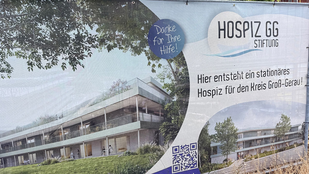 Zu Besuch auf der Hospiz-Baustelle in Groß-Gerau