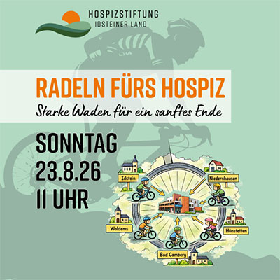 RADELN FÜRS HOSPIZ